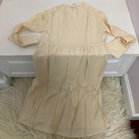 VINCE Mock Neck Midi Length Dress - Picture 11 of 14